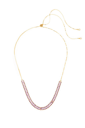 Amethyst CZ Birthstone Necklace - Nakamol