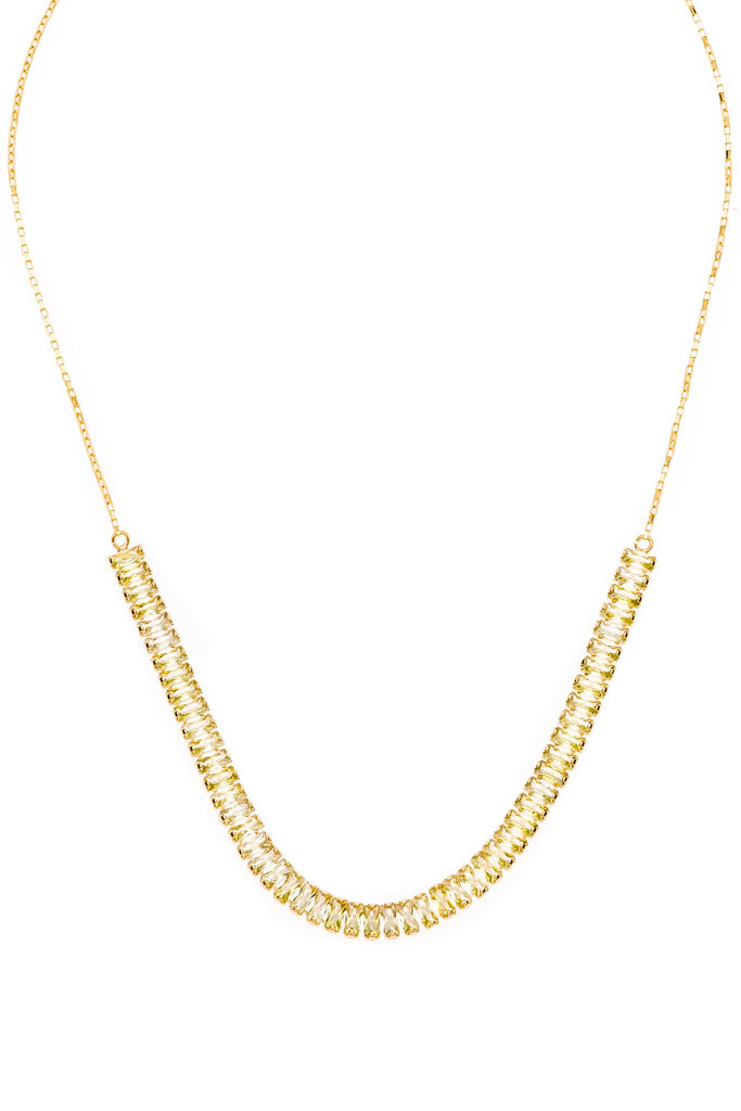 Peridot CZ Birthstone Necklace - Nakamol