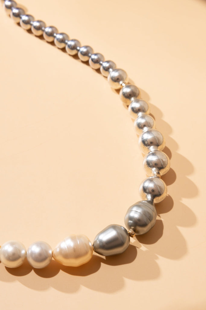 Classic Pearl Bead Necklace - Nakamol