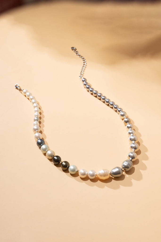 Classic Pearl Bead Necklace - Nakamol