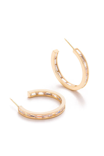 Bella Birthstone Earrings - April - Nakamol