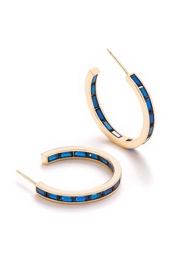Bella Birthstone Earrings - September - Nakamol