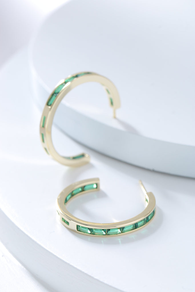 Bella Birthstone Earrings - May - Nakamol