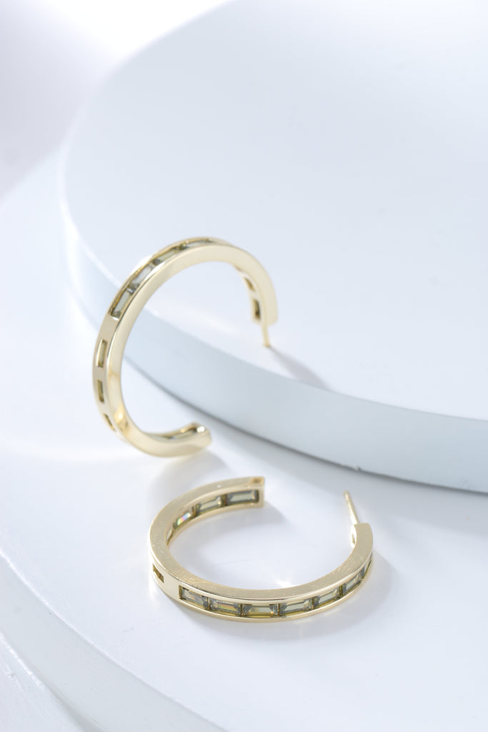 Bella Birthstone Earrings - August - Nakamol