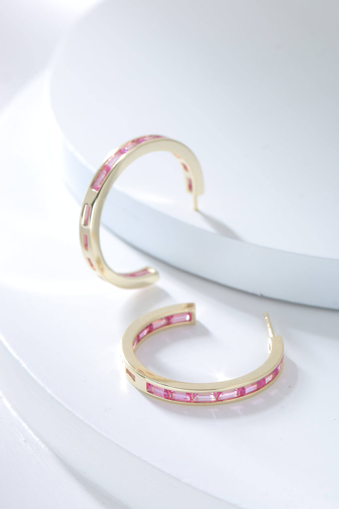 Bella Birthstone Earrings - October - Nakamol