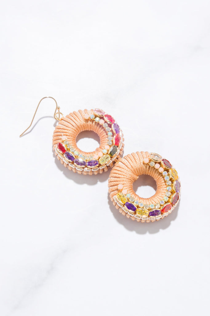 Jemarie Beaded Drop Earrings - Nakamol