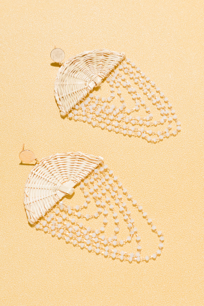 Erica Rattan Bijoux Earrings - Nakamol
