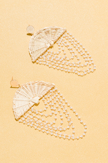 Erica Rattan Bijoux Earrings - Nakamol