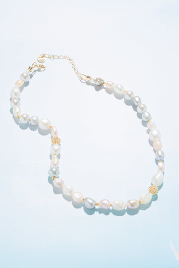 Kimiora Mixed Pearl Necklace - Nakamol