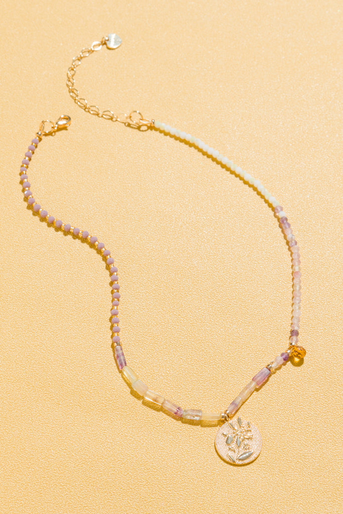 Aletha Amethyst Pendant Necklace - Nakamol