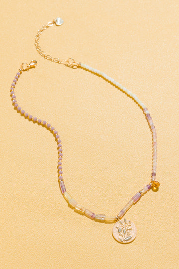 Aletha Amethyst Pendant Necklace - Nakamol