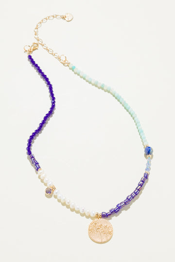 Elance Lapis Pendant Necklace - Nakamol