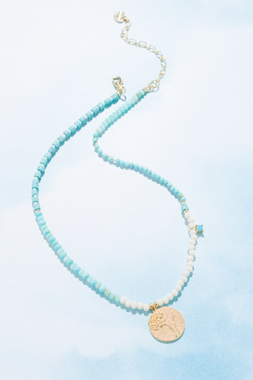 Trina Turquoise Pendant Necklace - Nakamol