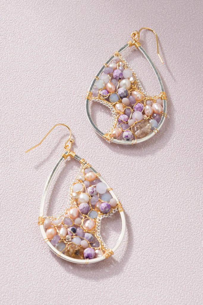 Denise Teardrop Earrings - Nakamol