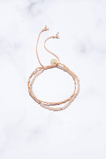 Sunstone Lucky Charm Bracelet - Nakamol