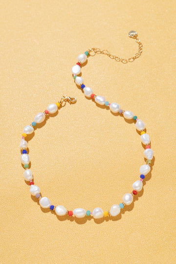Mariana White Pearl Mix Necklace - Nakamol