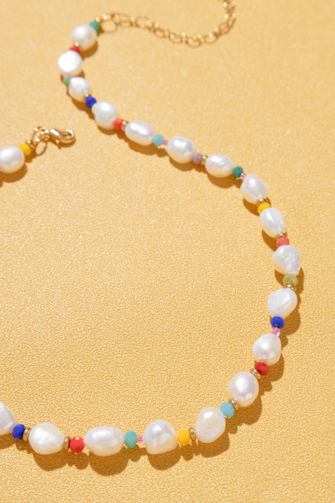 Mariana White Pearl Mix Necklace - Nakamol