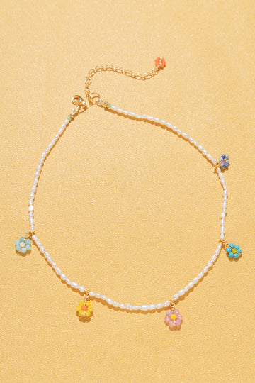 Alyana Floral Drops Necklace - Nakamol