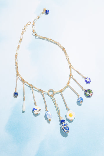 Prius Lapis Charm Necklace - Nakamol