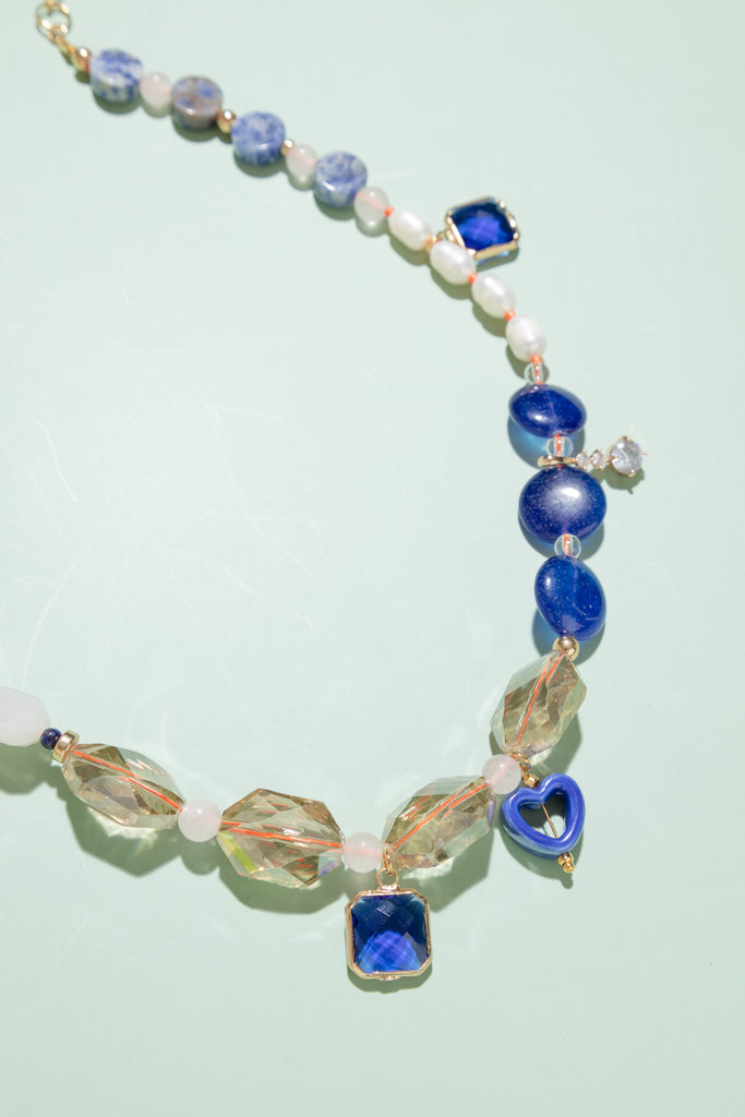 Philly Lapis Beaded Necklace - Nakamol