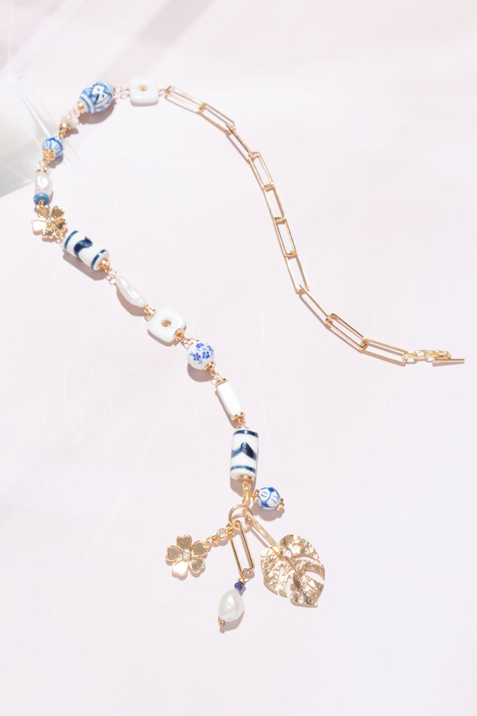 Dea Lapis Pendant Necklace - Nakamol