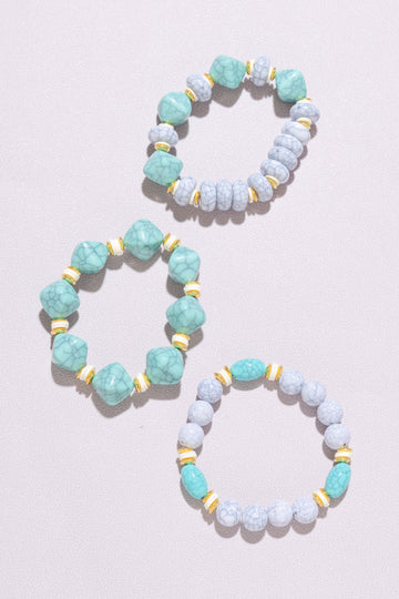 Maya Turquoise Set Bracelet - Nakamol