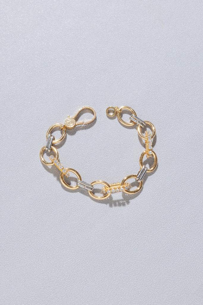 Jaden Gold Mix Bracelet - Nakamol