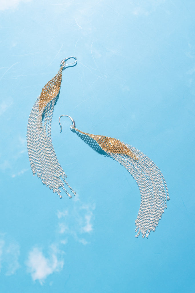 Flirty Whisper Chain Earrings - Nakamol