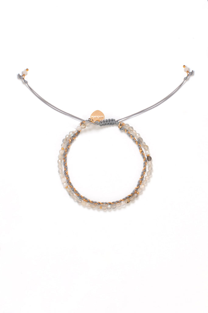 Labradorite Lucky Charm Bracelet - Nakamol