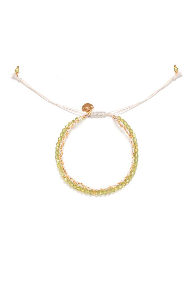 Peridot Lucky Charm Bracelet - Nakamol