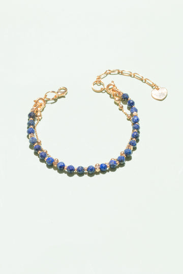 Lapis Lazuli Lucky Stone Bracelet - Nakamol