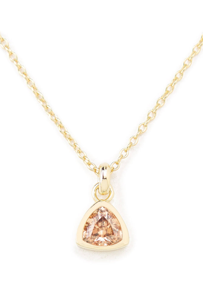 Swarovski Birthstone Necklace - November - Nakamol