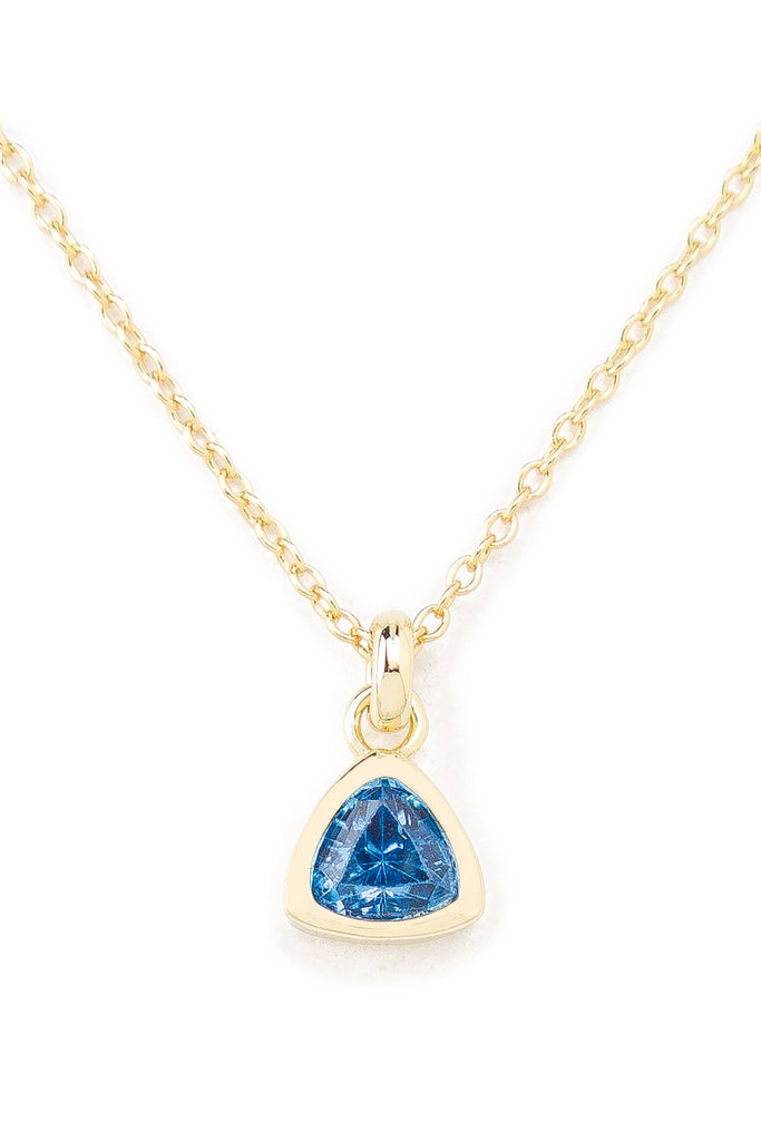 Swarovski Birthstone Necklace - March - Nakamol