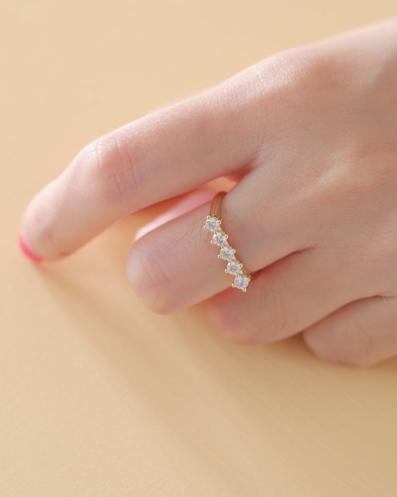 Raz Birthstone Ring - April - Nakamol