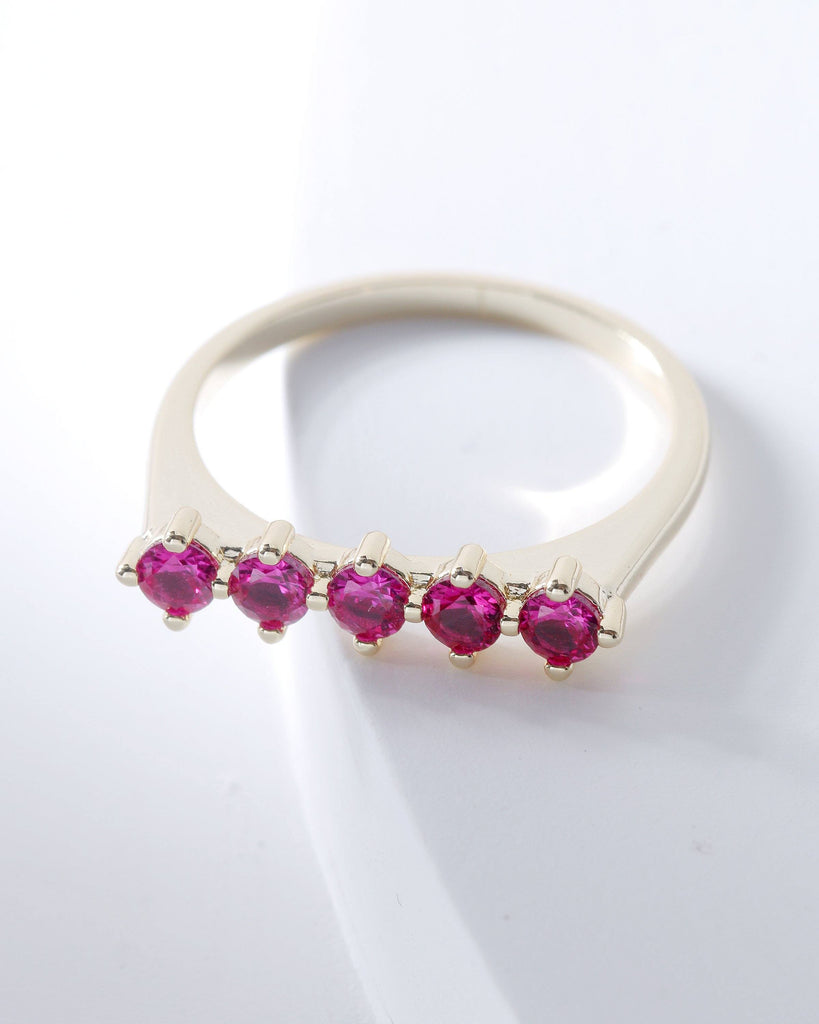 Raz Birthstone Ring - July - Nakamol