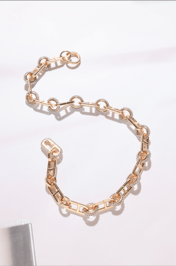 Lea Gold Rhodium Mix Necklace - Nakamol