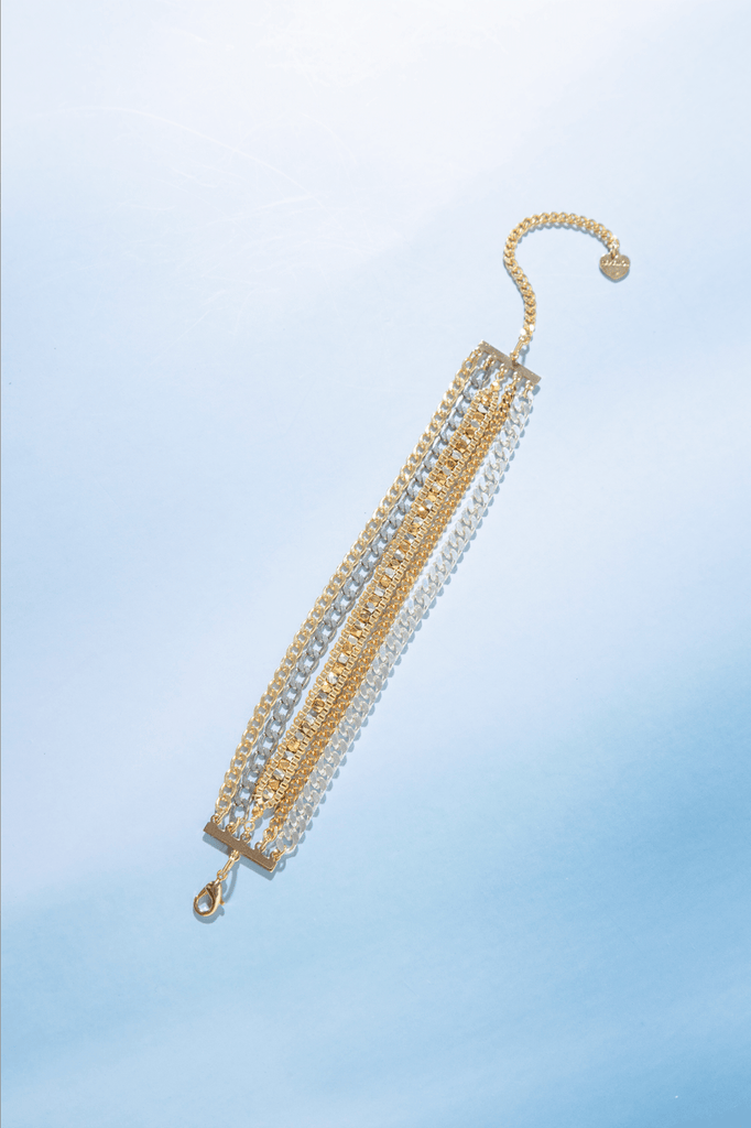 Grandia Layered Chain Bracelet - Nakamol