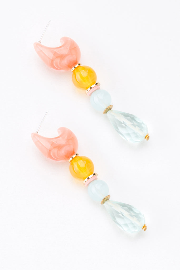 Gertrude Gem Earrings - Nakamol