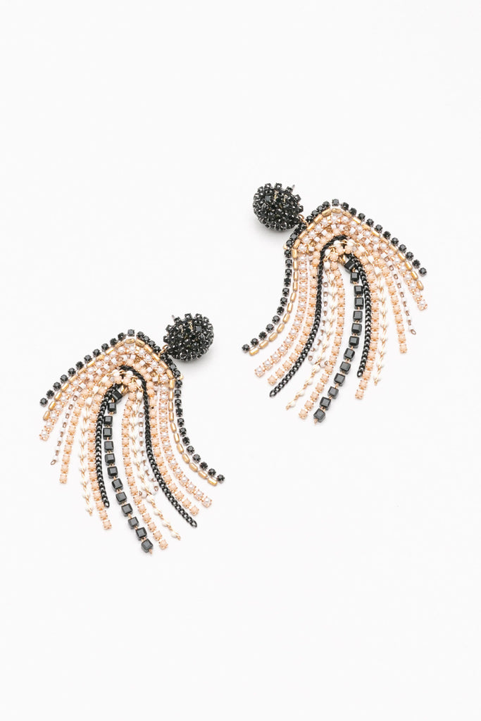 Trisha Bijoux Fringe Earrings - Nakamol