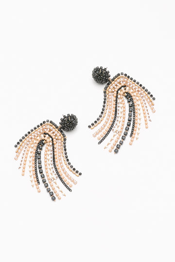 Trisha Bijoux Fringe Earrings - Nakamol