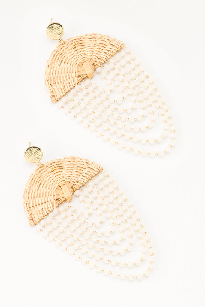 Erica Rattan Bijoux Earrings - Nakamol