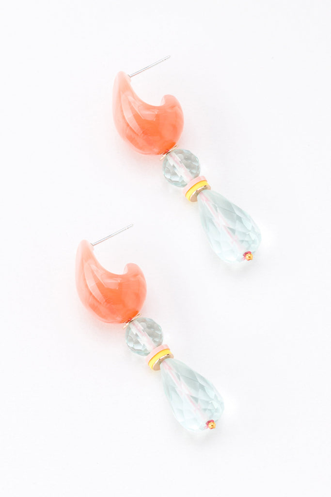 Zenith Gem Drop Earrings - Nakamol