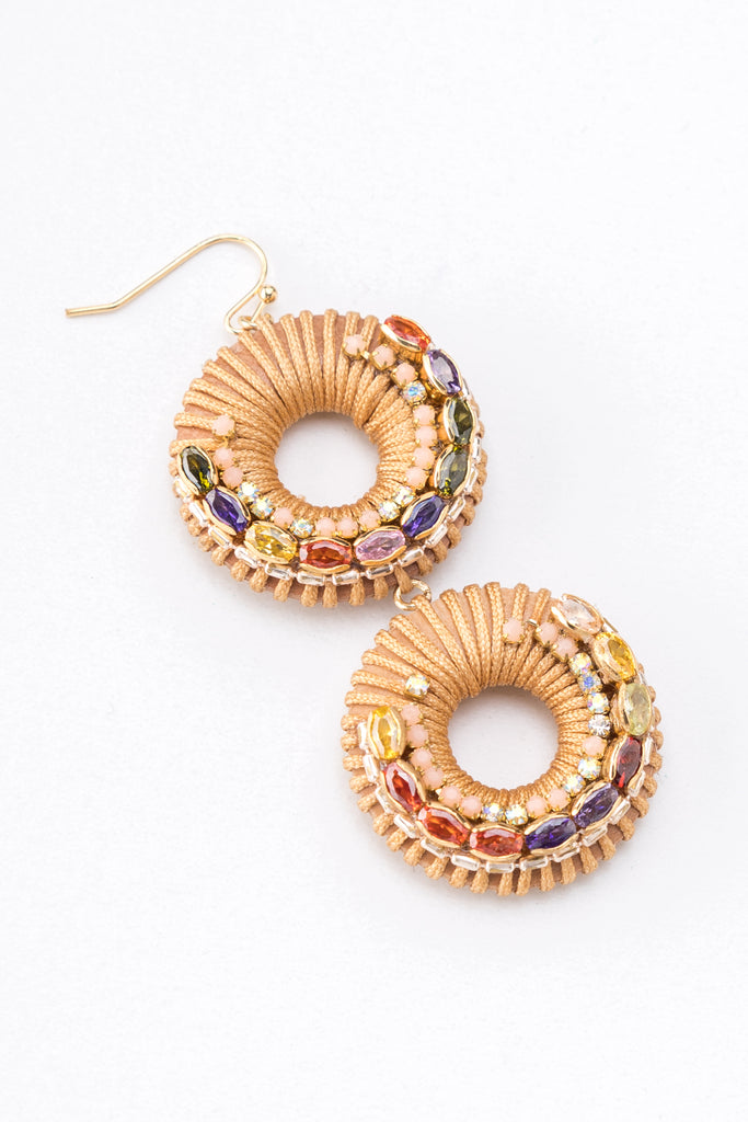 Jemarie Beaded Drop Earrings - Nakamol