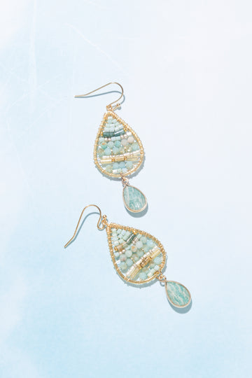 Alessi Beaded Drop Earrings - Nakamol