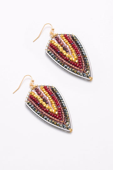 Garette Geometric Beaded Earrings - Nakamol