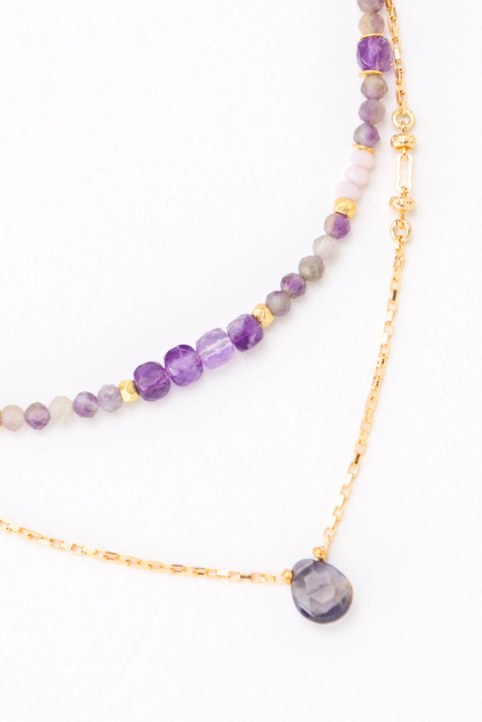Arisana Amethyst Necklace - Nakamol