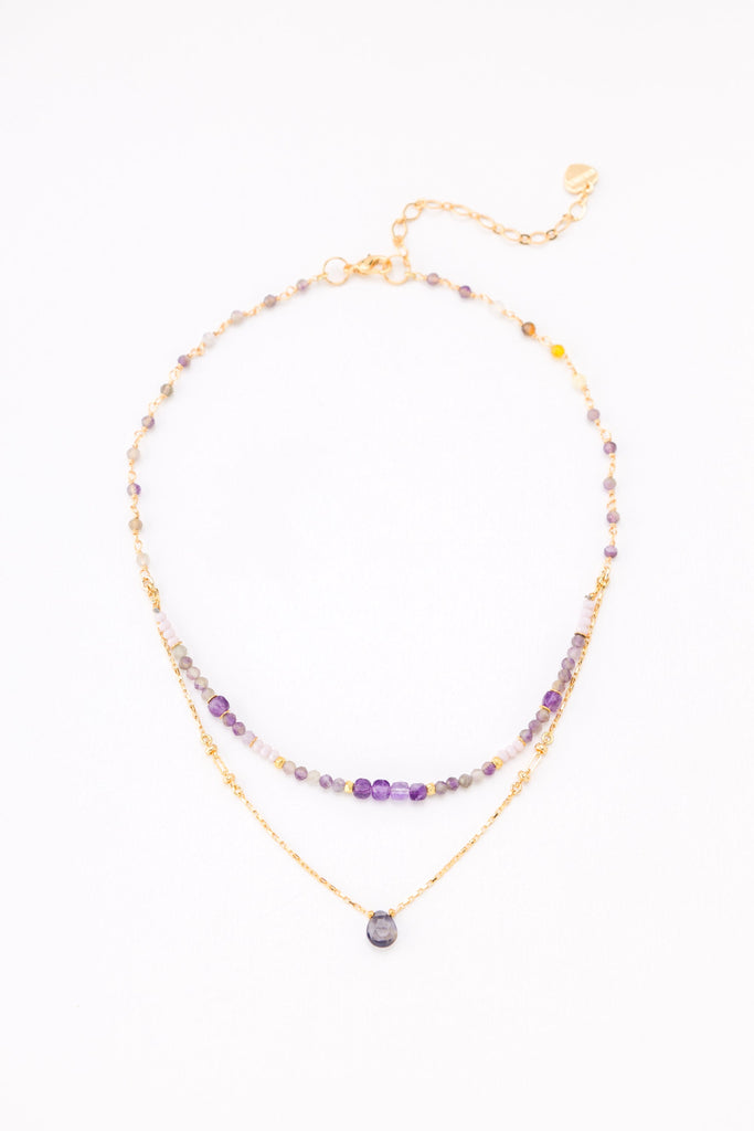 Arisana Amethyst Necklace - Nakamol