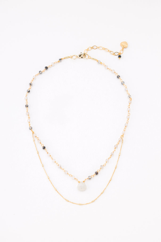 Delilah Moonstone Necklace - Nakamol