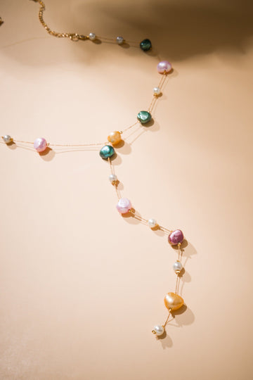 Mix Pearl Y Neckalce - Nakamol