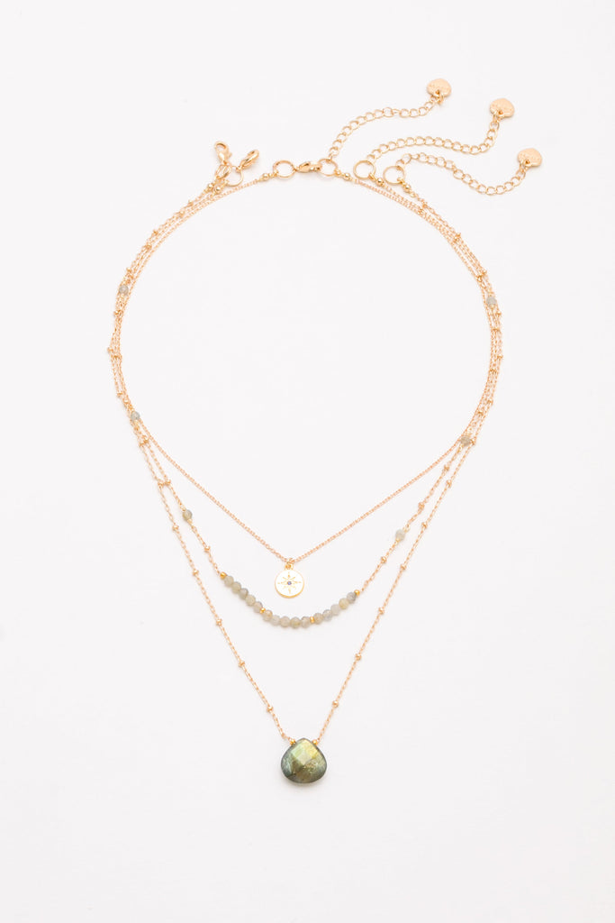 Arabella Triple Layer Set Necklace - Nakamol
